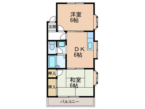 ルミナスハイツⅡの物件間取画像